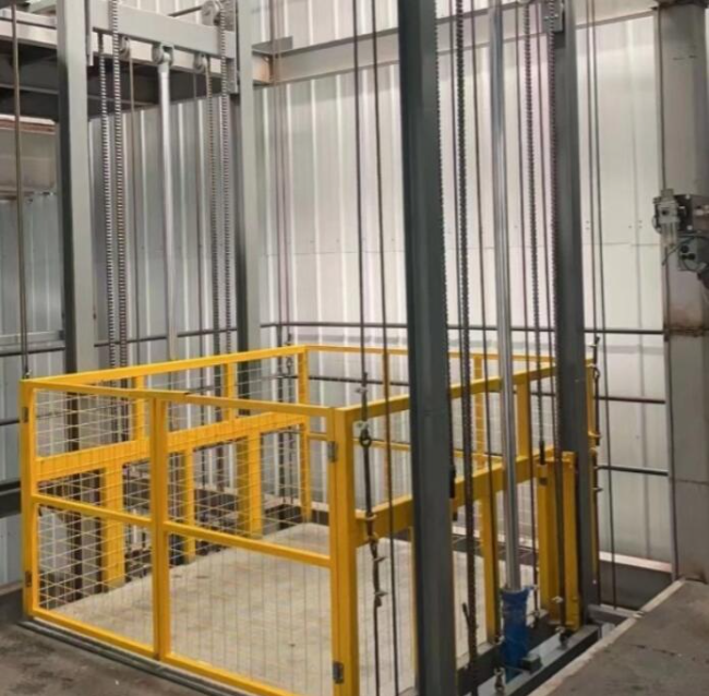 银川导轨式升降机一般加工周期